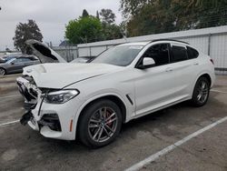 BMW x4 salvage cars for sale: 2021 BMW X4 XDRIVE30I