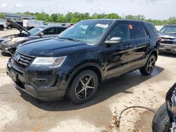Salvage cars for sale from Copart Louisville, KY: 2018 Ford Explorer Police Interceptor