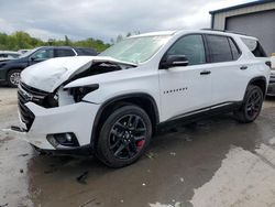 Salvage cars for sale at Duryea, PA auction: 2019 Chevrolet Traverse Premier