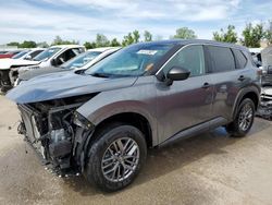 Salvage cars for sale at Bridgeton, MO auction: 2021 Nissan Rogue S