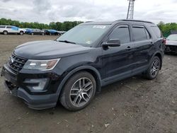 Ford Explorer Sport salvage cars for sale: 2017 Ford Explorer Sport