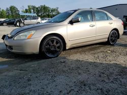Salvage cars for sale at Spartanburg, SC auction: 2005 Honda Accord EX