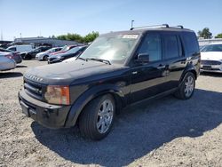 Salvage cars for sale from Copart Sacramento, CA: 2009 Land Rover LR3 HSE