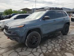 Jeep salvage cars for sale: 2014 Jeep Cherokee Trailhawk