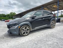 Salvage cars for sale at Cartersville, GA auction: 2022 Hyundai Kona Limited