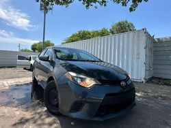 Copart GO cars for sale at auction: 2015 Toyota Corolla L