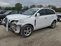Salvage cars for sale at Des Moines, IA auction: 2014 Chevrolet Captiva LT