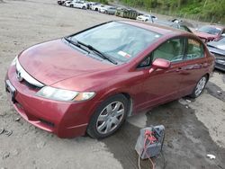 Salvage cars for sale at Marlboro, NY auction: 2009 Honda Civic LX