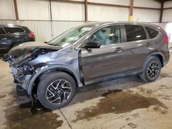 2016 Honda CR-V SE en venta en Pennsburg, PA