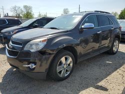 Salvage cars for sale at Lansing, MI auction: 2015 Chevrolet Equinox LT