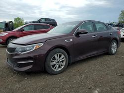 Salvage cars for sale at Columbia Station, OH auction: 2016 KIA Optima LX