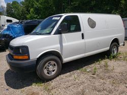 Salvage trucks for sale at Charles City, VA auction: 2015 Chevrolet Express G2500