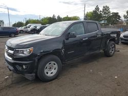Salvage cars for sale from Copart Denver, CO: 2016 Chevrolet Colorado LT