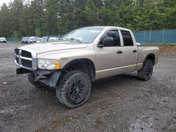 Salvage cars for sale from Copart Graham, WA: 2004 Dodge RAM 1500 ST