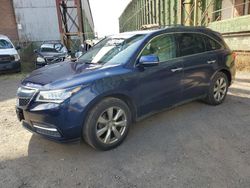 Acura mdx Advance salvage cars for sale: 2014 Acura MDX Advance