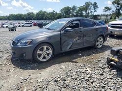 Salvage cars for sale at Byron, GA auction: 2011 Lexus IS 250