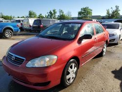 Salvage cars for sale from Copart Bridgeton, MO: 2007 Toyota Corolla CE