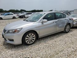 Salvage cars for sale from Copart New Braunfels, TX: 2014 Honda Accord Touring