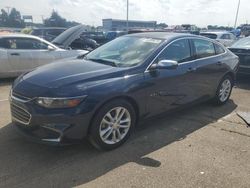 Salvage cars for sale at auction: 2016 Chevrolet Malibu LT