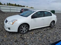 Salvage cars for sale at Windham, ME auction: 2012 Nissan Sentra 2.0