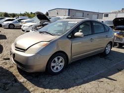 Salvage cars for sale from Copart Vallejo, CA: 2005 Toyota Prius