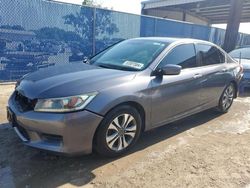 Salvage cars for sale from Copart Riverview, FL: 2014 Honda Accord LX