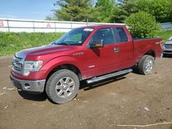 Salvage cars for sale from Copart Davison, MI: 2014 Ford F150 Super Cab