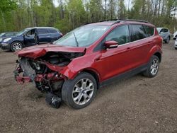 Salvage cars for sale from Copart Ontario Auction, ON: 2013 Ford Escape SEL