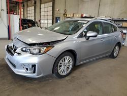 Salvage cars for sale at Blaine, MN auction: 2018 Subaru Impreza Premium