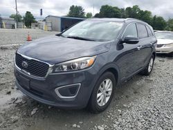 Salvage cars for sale at Mebane, NC auction: 2017 KIA Sorento LX