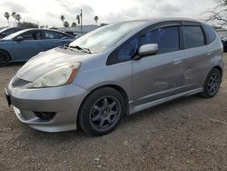 Salvage cars for sale from Copart Mercedes, TX: 2010 Honda FIT Sport