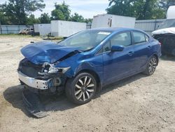 Salvage cars for sale at Hampton, VA auction: 2014 Honda Civic EXL