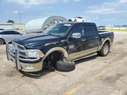Salvage cars for sale from Copart Wichita, KS: 2012 Dodge RAM 1500 Longhorn