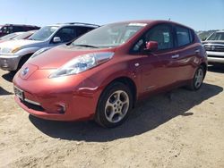 Nissan Leaf sv salvage cars for sale: 2012 Nissan Leaf SV