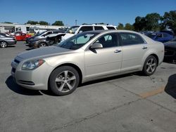 Salvage cars for sale from Copart Sacramento, CA: 2012 Chevrolet Malibu 1LT