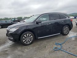 Salvage cars for sale from Copart Cahokia Heights, IL: 2014 Acura MDX Technology