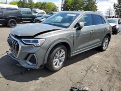 Salvage cars for sale at Denver, CO auction: 2021 Audi Q3 Premium Plus S Line 45