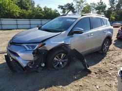 Salvage cars for sale at Hampton, VA auction: 2017 Toyota Rav4 XLE