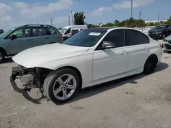 Salvage cars for sale at Miami, FL auction: 2015 BMW 335 XI