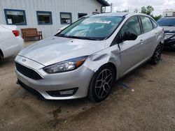 Salvage cars for sale at Pekin, IL auction: 2018 Ford Focus SEL