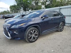 Salvage cars for sale from Copart Riverview, FL: 2017 Lexus RX 350 Base