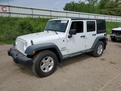 Jeep Wrangler Vehiculos salvage en venta: 2014 Jeep Wrangler Unlimited Sport