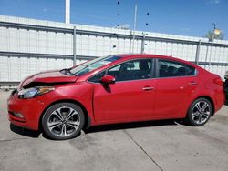 Salvage cars for sale at Littleton, CO auction: 2014 KIA Forte EX