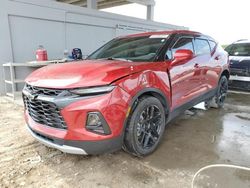 Salvage cars for sale at West Palm Beach, FL auction: 2021 Chevrolet Blazer 2LT