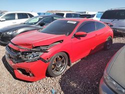 Salvage cars for sale at Phoenix, AZ auction: 2017 Honda Civic SI