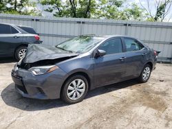 2016 Toyota Corolla L en venta en West Mifflin, PA