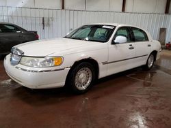 Salvage cars for sale at Lansing, MI auction: 2001 Lincoln Town Car Executive