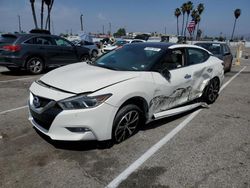 Nissan Maxima 3.5s salvage cars for sale: 2017 Nissan Maxima 3.5S