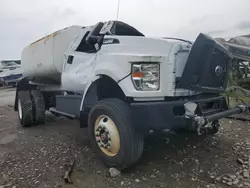 Salvage trucks for sale at Earlington, KY auction: 2019 Ford F750 Super Duty