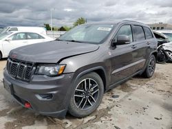 Jeep Grand Cherokee Trailhawk salvage cars for sale: 2019 Jeep Grand Cherokee Trailhawk